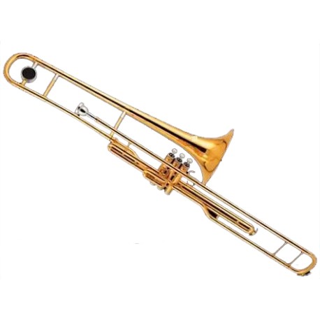 Trombon De Embolos Si B Laqueado Century CNTB003-CasadelMusico-