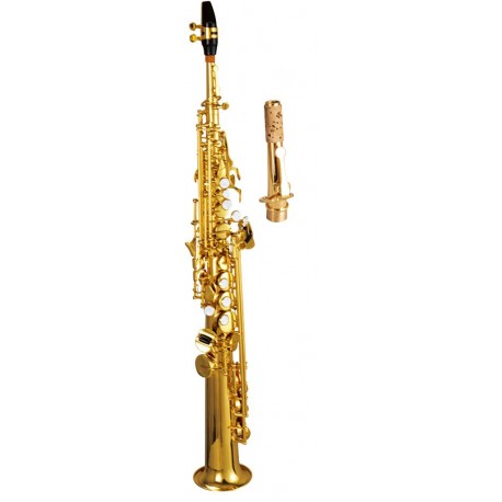Saxofon Soporano Recto Symphonic Bb Laqueado SST-400L-CasadelMusico-