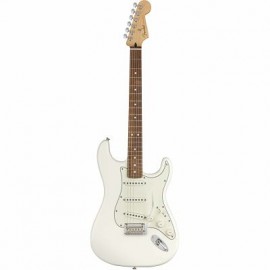 GUITARRA FENDER PLAYER PAU FERRO POLAR WHITE-CasadelMusico-