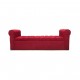 Sillon Divan Acabo Vintage Color Rojo Especial