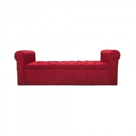 Sillon Divan Acabo Vintage Color Rojo Especial-CasadelMusico-Muebles y Decorativos