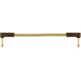 CABLE FENDER DELUXE SERIE 6" DORADO CON NEGRO-CasadelMusico-