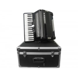 Acordeon Parrot 1308 Negro 34T 60B 3REG-CasadelMusico-