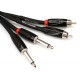CABLE DUAL 2 PLUG A 2 RCA 15FT INTERCONNECT ROLAND-CasadelMusico-