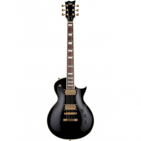 GUITARRA ELECTRICA ESP LTD LEC256BLK NEGRA-CasadelMusico-