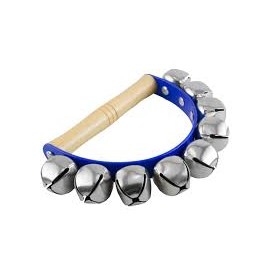 PULSERA DE CASCABELES AZUL PLASTICO G149 BL-CasadelMusico-