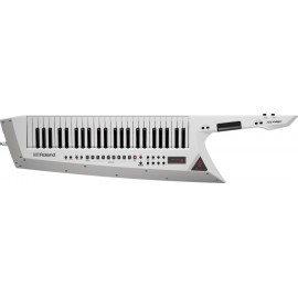 Sintetizador Roland con forma de guitarra AX-EDGE-B color Blanco-CasadelMusico-