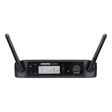 Receptor Digital Shure GLXD4 integra cargador para batera-CasadelMusico-