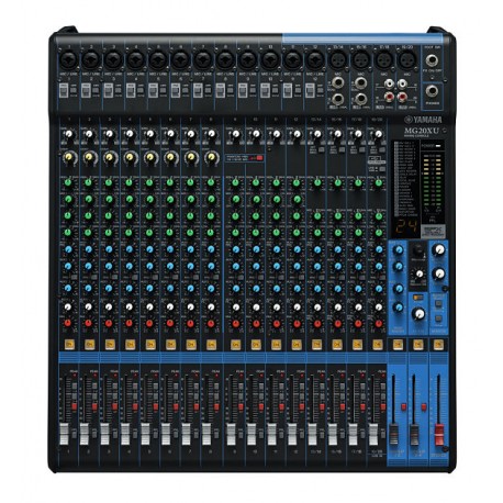 Mezcladora Yamaha MG20XU con USB-CasadelMusico-