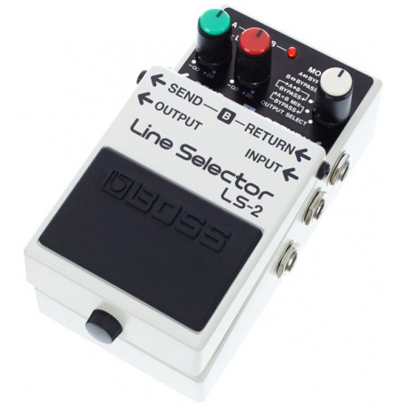 Pedal Compacto seleccionador de linea (una entrada-dos salidas)-CasadelMusico-