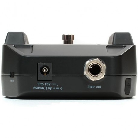 Receptor Digital tipo pedal de efectos Shure GLXD6  afinador e indicador de la vida de batera.-CasadelMusico-