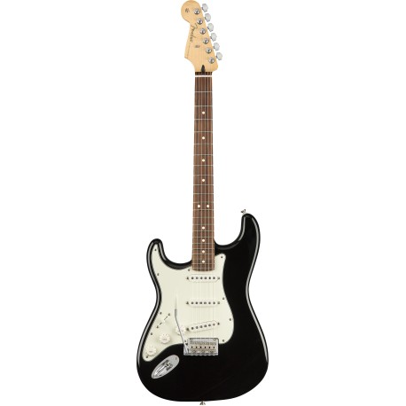 GUITARRA ELECTRICA FENDER PLAYER STRATOCASTER ZURDOS NEGRO-CasadelMusico-