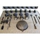Set de Micrófono para Batería Superlux 8 piezas con estuche-CasadelMusico-
