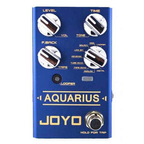 Pedal Pro Joyo Aquarius AQUARIUS (Delay+ LOOPER)-CasadelMusico-