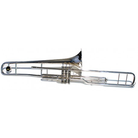 Trombon De Embolos En Bb Niquelado SL-900N-CasadelMusico-
