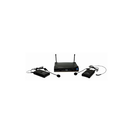HL-2S Sistema Inalámbrico Doble de Solapa HIGH LINE-CasadelMusico-