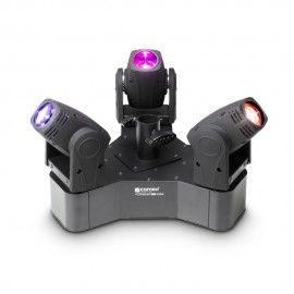 CLHB300RGBW Set de 3 Cabezas Móviles LED RGBW de 10W Ultra Rapidas CAMEO-CasadelMusico-Pioneer DJ e Iluminacion