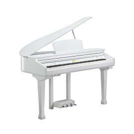 Piano de Cola Kurzweil KAG100 acabado Blanco Brillante-CasadelMusico-Pianos