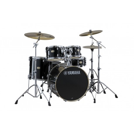 Bateria Stage Custom Birch Raven Black-CasadelMusico-