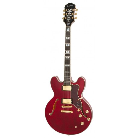 Guitarra Epiphone Sheraton-II Pro Roja-CasadelMusico-
