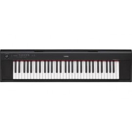 Piano Ligero Portatil 61 Teclas Yamaha NP12 Negro Con PA130-CasadelMusico-Pianos