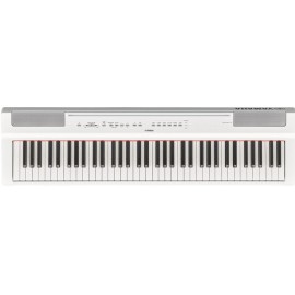 Piano Digital Intermedio P121WH YAMAHA Color Blanco Con Adaptador Pa-150-CasadelMusico-Pianos