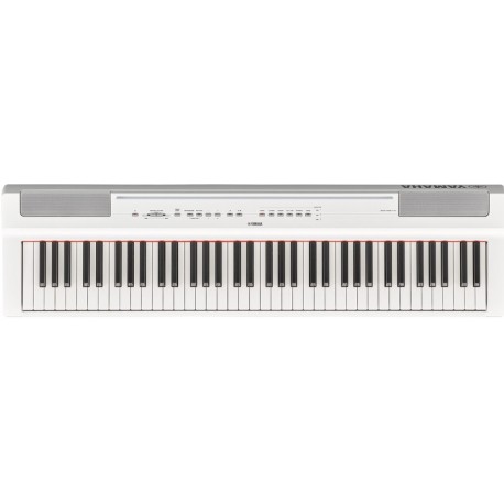 Piano Digital Intermedio P121WH YAMAHA Color Blanco Con Adaptador Pa-150-CasadelMusico-Pianos