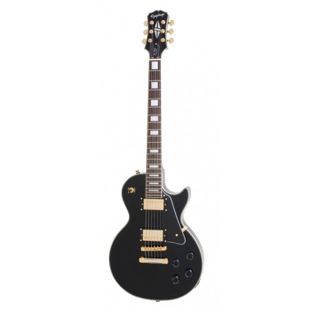 Guitarra Epiphone Les Paul CUSTOM PRO Negra-CasadelMusico-