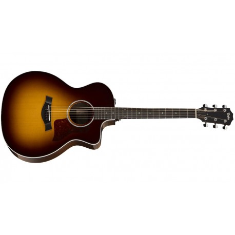 Guitarra Electroacústica Taylor 214ce-CF DLX SunBurst-CasadelMusico-