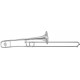 Trombon Tenor Yamaha YSL-154S de Vara Plateado-CasadelMusico-