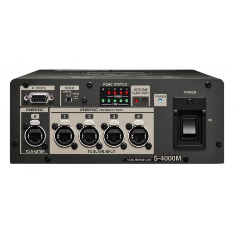 S-4000M      REAC Combinar Unidad (fusionar hasta 4 serpientes a / de un maestro)-CasadelMusico-