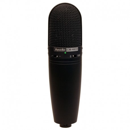 Microfono De Estudio Color Negro 3 Patrones CM-H8CH-CasadelMusico-
