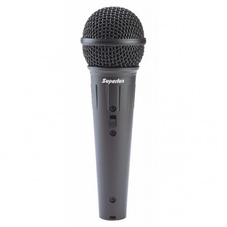 Microfono Superlux Dinamico P/Voz Karaoke-CasadelMusico-