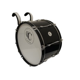Tambora  De Marcha De 22X12 Negra-CasadelMusico-