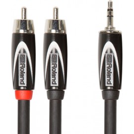 Cable Dos RCA a Miniplug Roland RCC-10-352R de 3 metros-CasadelMusico-Accesorios y Souevenirs
