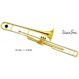 Trombon de embolos en Tono De Si Silvertone SL-900L-CasadelMusico-Instrumentos Musicales