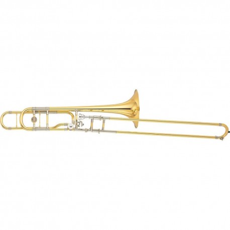 YSL882O Trombon Yamaha Tenor Bajo Xeno En Bb/F, L-CasadelMusico-Instrumentos Musicales