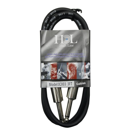 IC003 3FT Cable De Plug A Plug 1 Metro HIGH LINE-CasadelMusico-Accesorios y Souevenirs