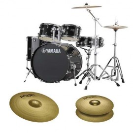 Bateria Yamaha Negra Rydeen-CasadelMusico-