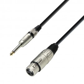 Cable XLR Hembra a Plug 6.3mm Mono 10 metros-CasadelMusico-Accesorios y Souevenirs