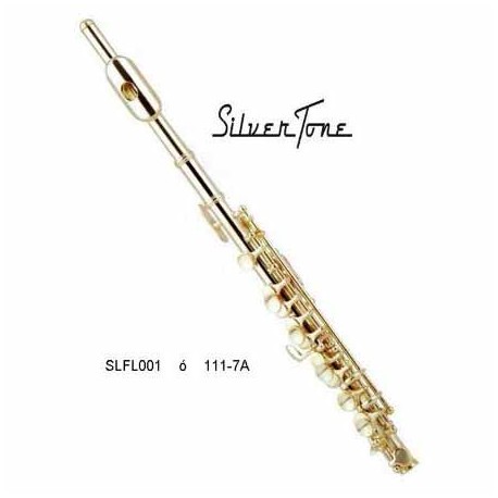 Flautin O  Flauta Piccolo Niquelada  En  Do ( C ) Silvertone-CasadelMusico-