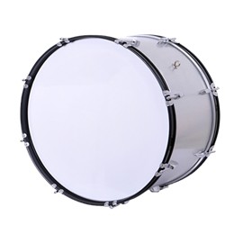 Tambora De Marcha Lm Drums 24x12 Blanca-CasadelMusico-