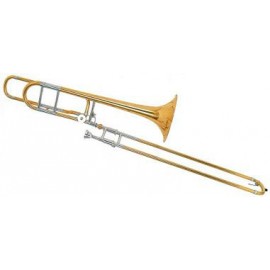 TROMBON DE VARA SIb/Fa LAQ. TRANSP.SL-822L SILVERTONE-CasadelMusico-
