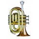 TROMPETA POCKET COMBINADA LAQ-COBRE SILVERTONE-CasadelMusico-