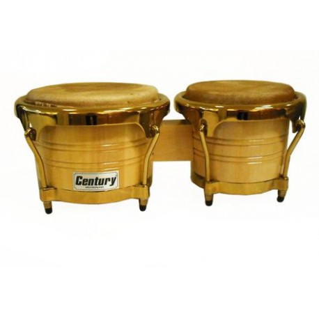 BONGOS 8 9  MADERA NATURAL HERR DORADO CENTURY-CasadelMusico-