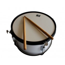 TAMBOR MARCHING JUNIOR 12" x 7" BLANCO MBJ1207-CasadelMusico-