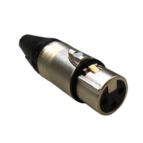 Conector XLR Hembra Tipo Neutrik High Line SX039-CasadelMusico-Accesorios y Souevenirs