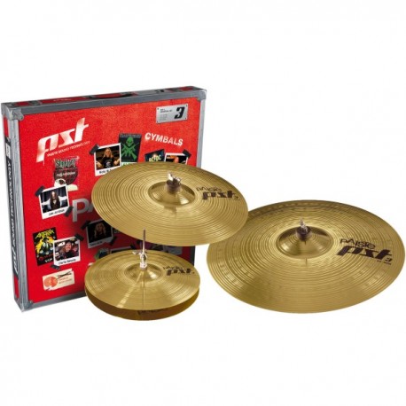 PLATILLOS PAISTE PST3 UNIVERSAL SET 14-HH/16y20-CasadelMusico-