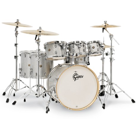 Bateria Gretsch Catalina Maple E826PSVS Plata-CasadelMusico-