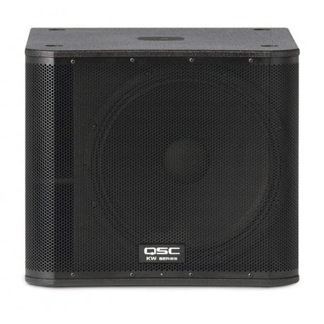 Subwoofer Amplificado QSC de 18 pulgadas KW181-CasadelMusico-Audio y Video